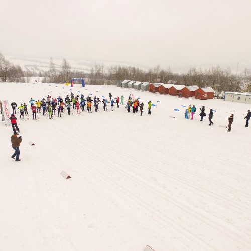 XXXI Bieszczadzki Bieg Lotników- dzień II (dron)